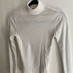 Dynamite White Turtleneck